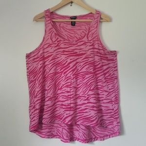 torrid Tops - Torrid - Tank Top - Pink - Tiger Stripe - 1X torrid Tops - Torrid - Tank Top - Pink - Tiger Stripe - 1X